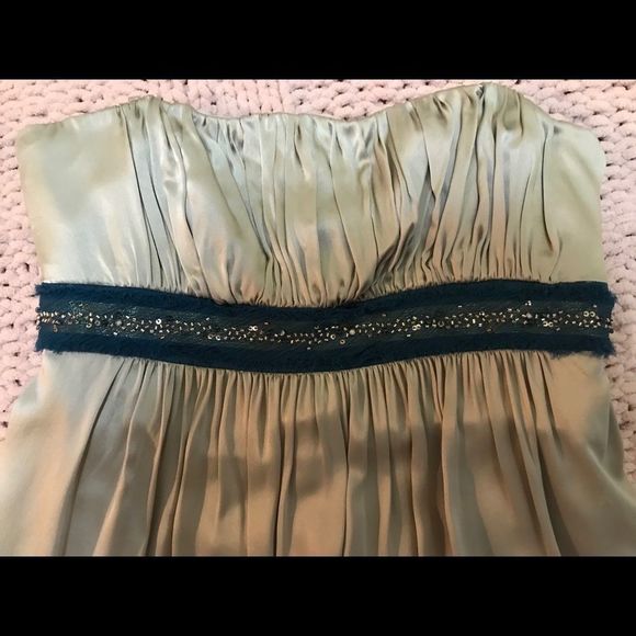 BCBGMAXAZRIA Strapless Silk Dress - Picture 4 of 8